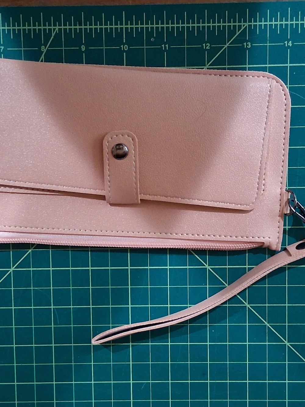 Blush Pink Card Holder Wallet